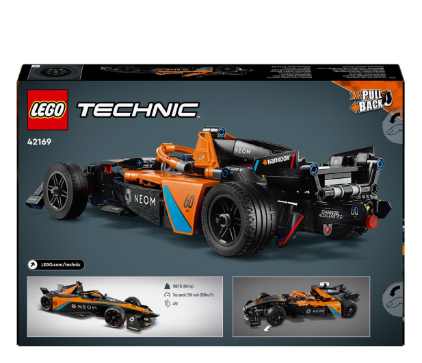 LEGO Technic 42169 NEOM McLaren Formula E Race Car - 1220583 - zdjęcie 5